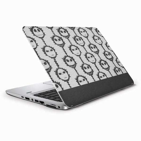 Disney The Nightmare Before Christmas Jack Skellington Face Expressions pattern HP Elitebook Skin